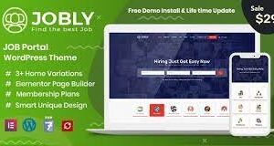 Jobly – Career Builder WordPress Theme