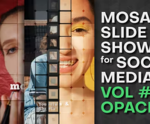 Mosaic Slide shows for Social Media