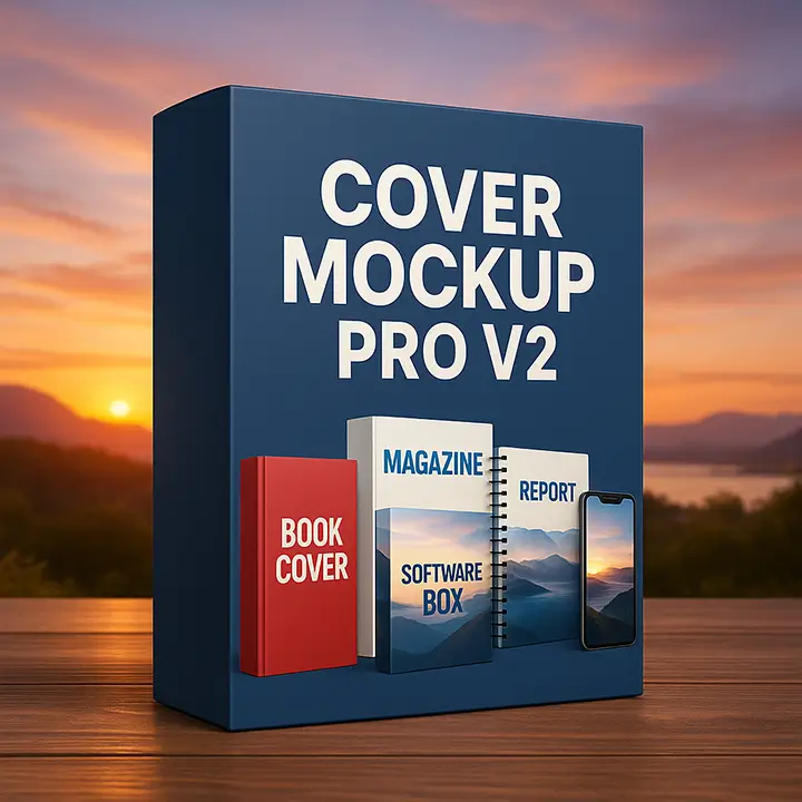 Cover Mockup Pro V2 Cover Mockup Pro V2