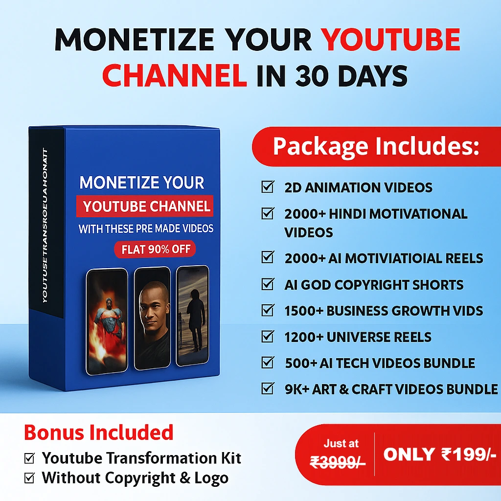 YouTube Monetization Course